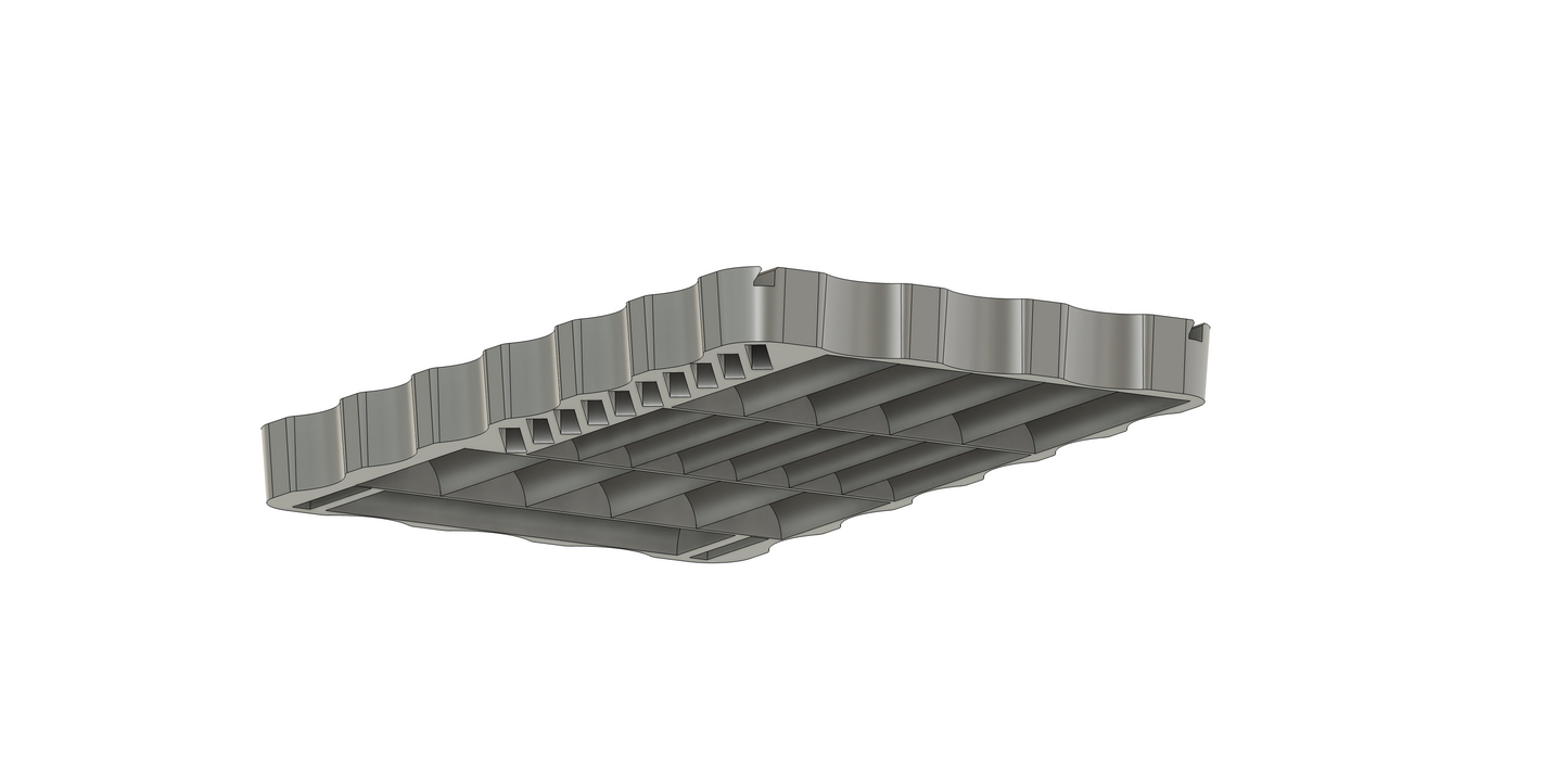 Pelican 1040 Bottom Battery Compartment