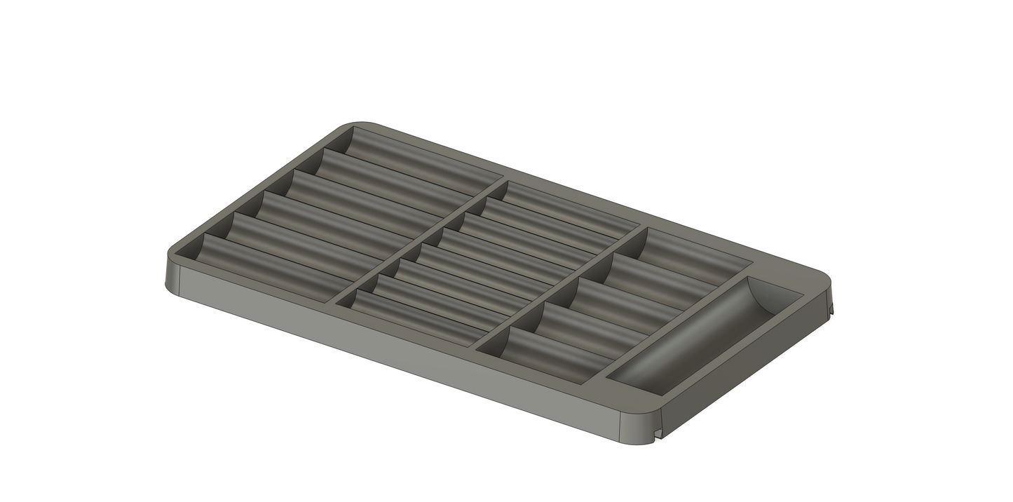 Pelican 1040 Top Battery Compartment