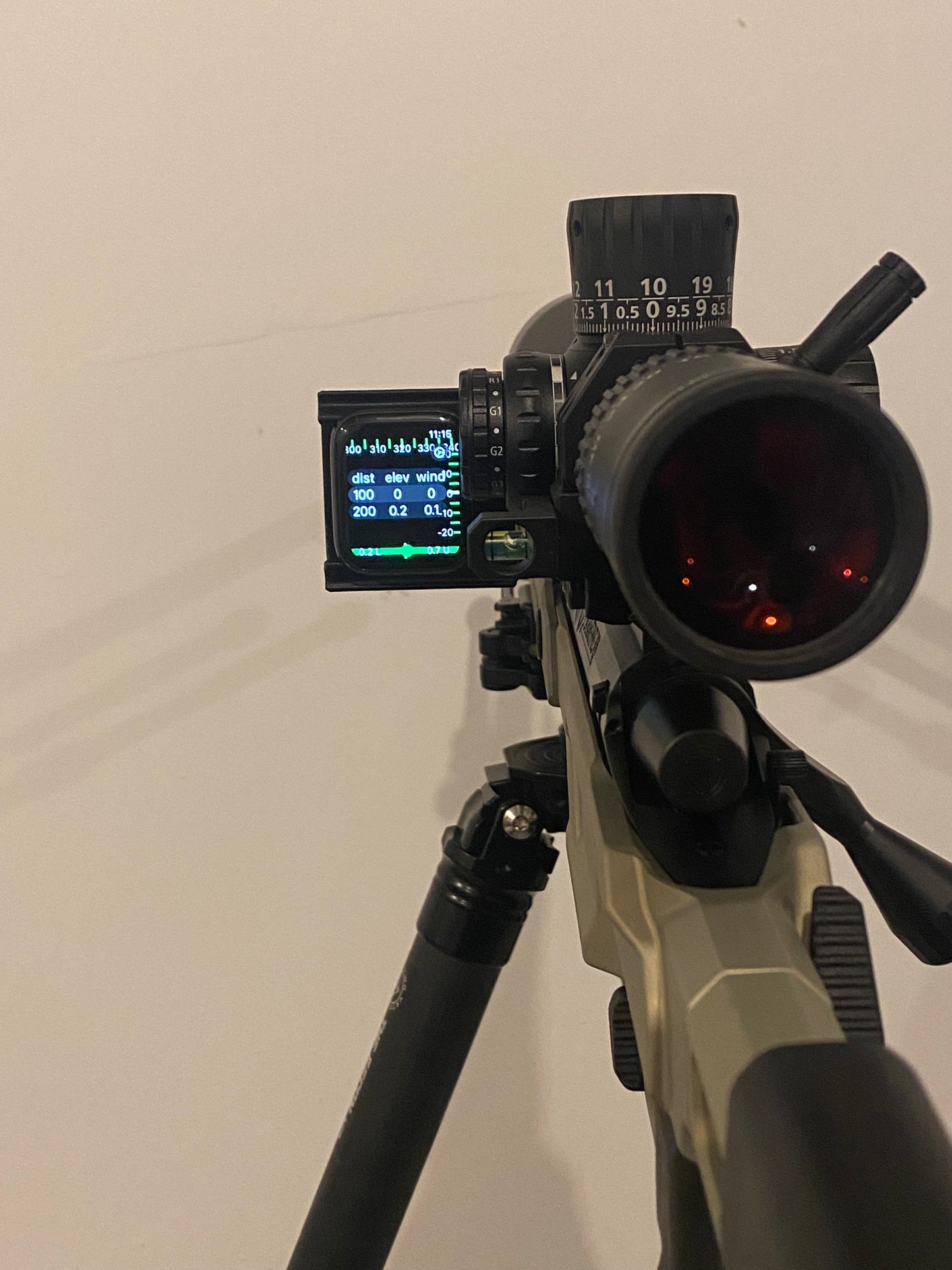 Precision Rifle HUD Watch Mount