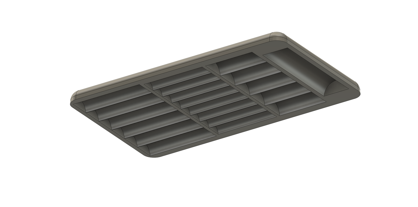 Pelican 1040 Top Battery Compartment